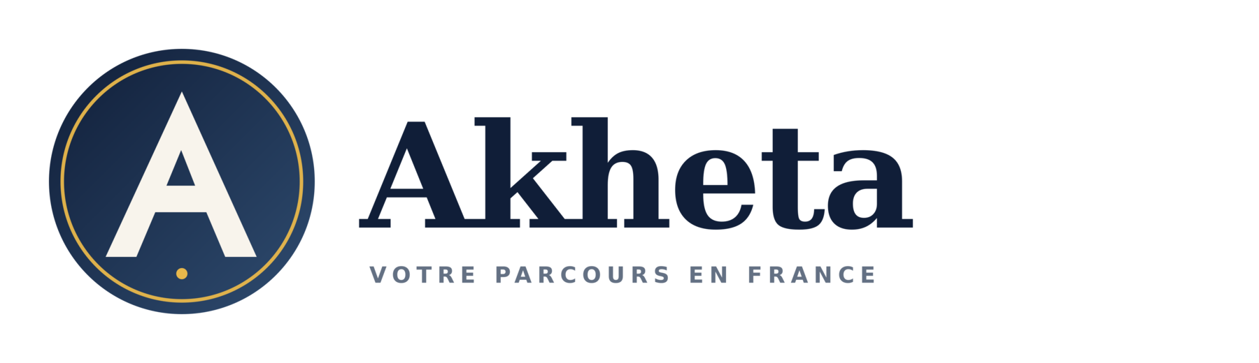 Logo Akheta — votre parcours en France