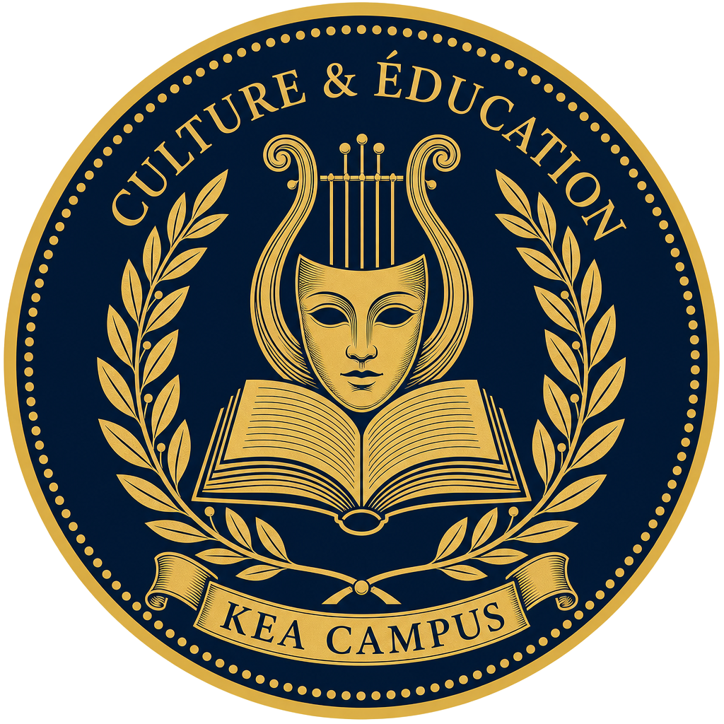 Logo officiel Culture & Éducation – KEA Campus